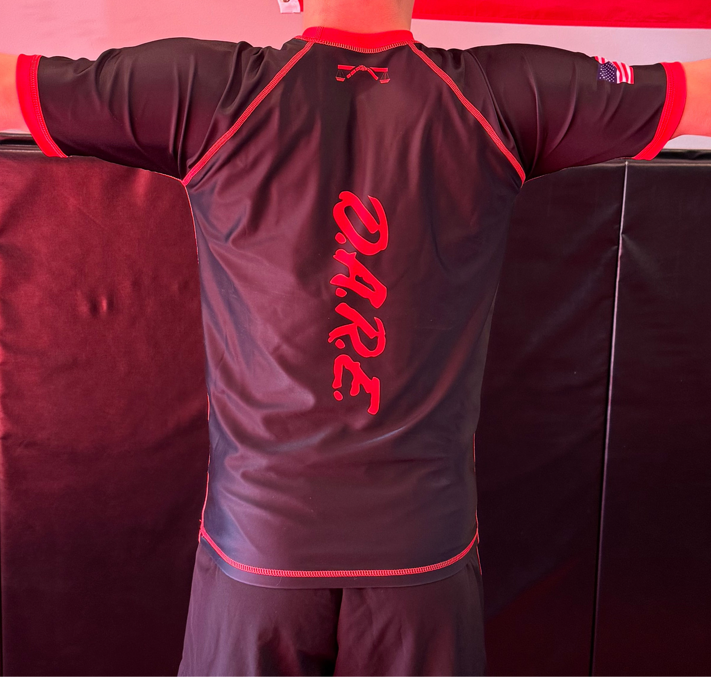 D.A.R.E To Embrace Drugs & Violence Rash Guard