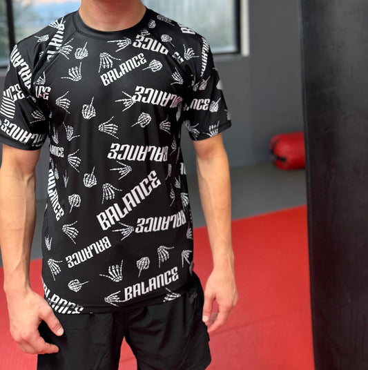 BALANCE Punk Rock Jiu Jitsu Rash Guard
