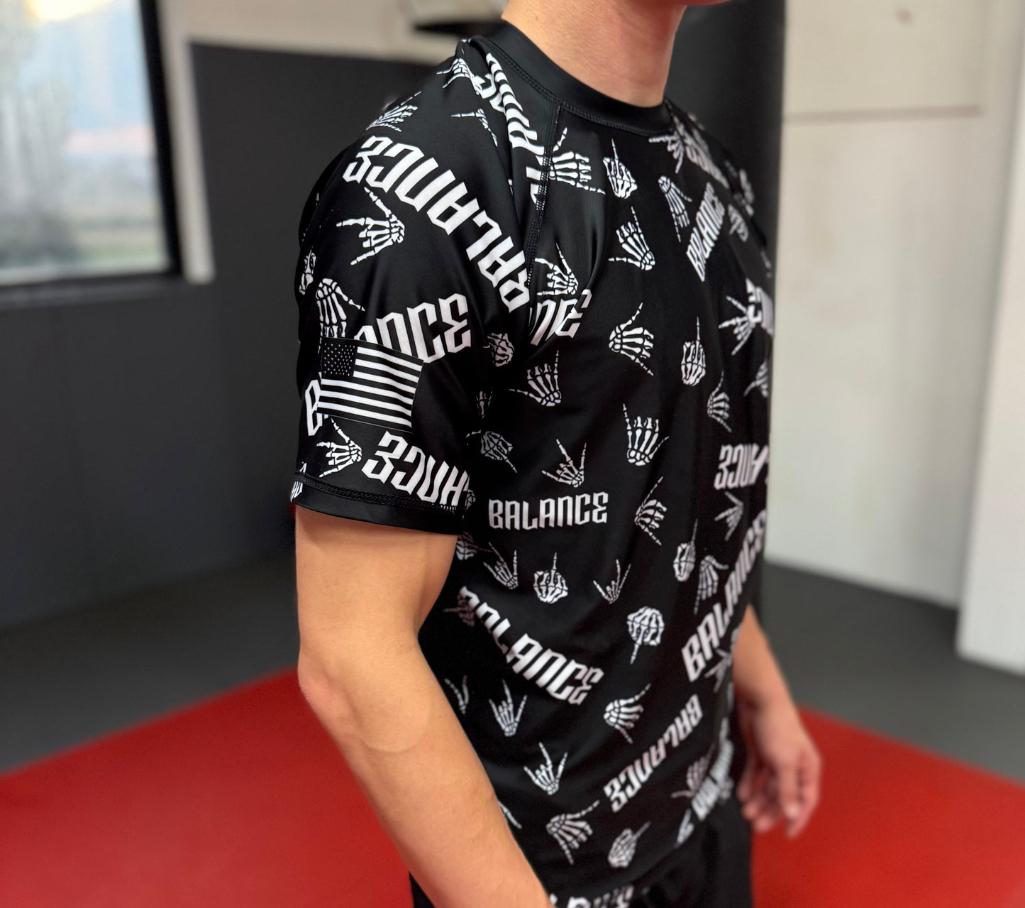 BALANCE Punk Rock Jiu Jitsu Rash Guard